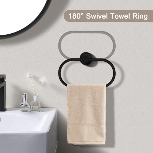 7-Piece Bathroom Towel Holder Set