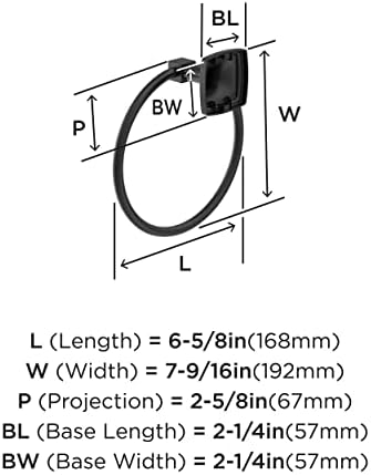 Moutube Towel Ring