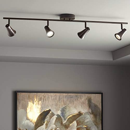 Pro Track Castro 40 LED Ceiling Light Kit 4-Head Bronze Energy-Efficient