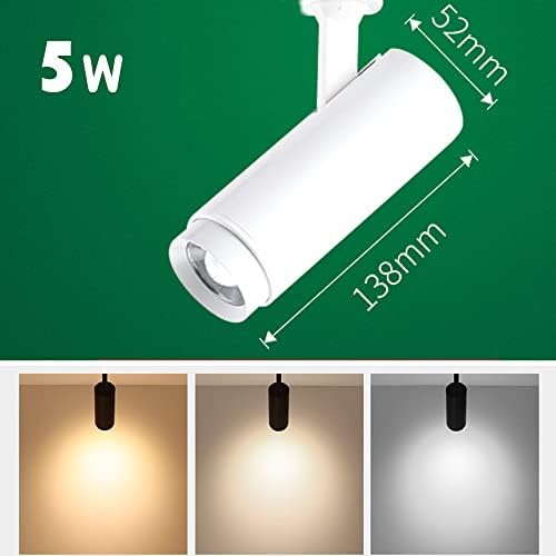 Whit eAluminum LED Spotlights with Remote Control