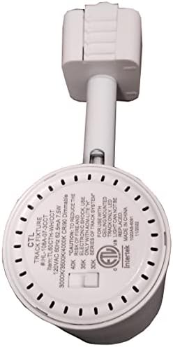 CyberTech Lighting LED Track Head White 75W x3CCT 4-Pack