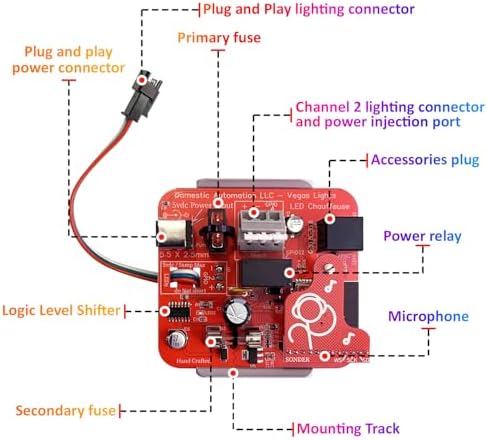Wi-Fi Smart LED Controller with Sound Reactive Technology WS281x SK6812 5V
