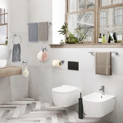 6-Piece Bath Towel Holder Set