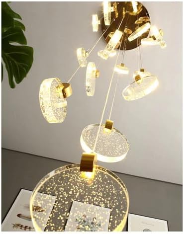 Modern Long Crystal Chandelier
