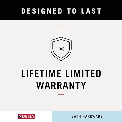Delta Faucet 79446-SS Linden Towel Ring Perfect Brilliance Stainless Steel