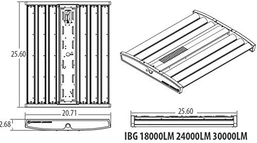 Bright Energy-Saving Lithonia Lighting IBG 18L MVOLT High Bay