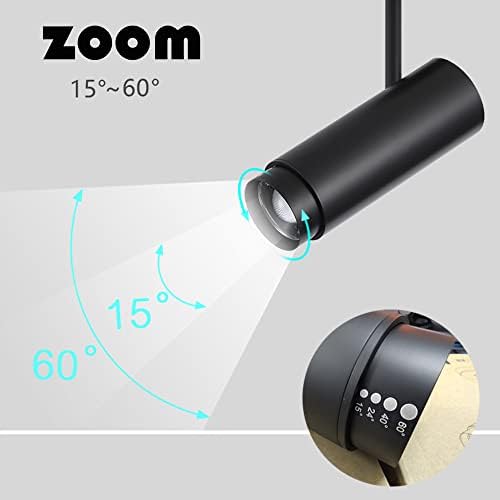 Whit eAluminum LED Spotlights with Remote Control
