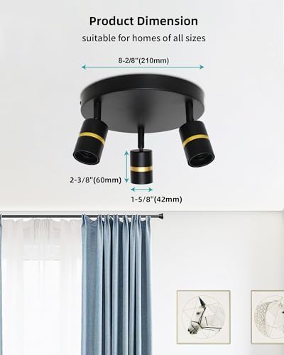 HiBay 3-Light Track Lighting Fixtures