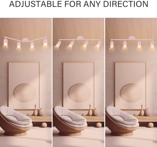 BoostYour Space with 4 LED Track Lights