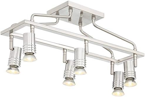 6-Head LED Ceiling Track Light Kit