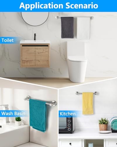Stylish Extendable Bath Towel Bar