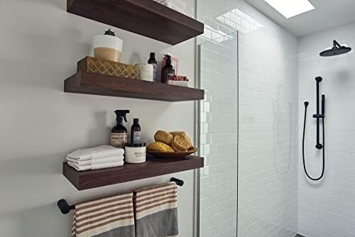 Moen Align Matte Black Towel Bar 24