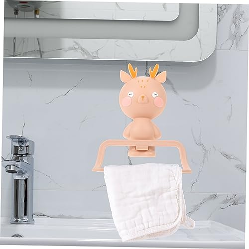 Cute Cartoon Elk Towel Holder
