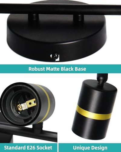 HiBay 3-Light Track Lighting Fixtures