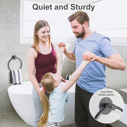 Fashionclubs Wall-Mounted Towel Holder