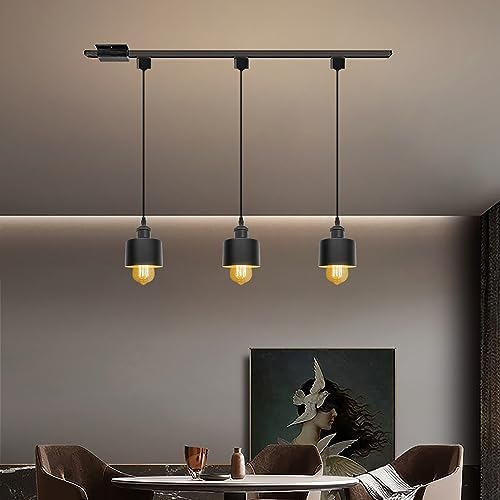 Modern Black Pendant Light for Kitchens