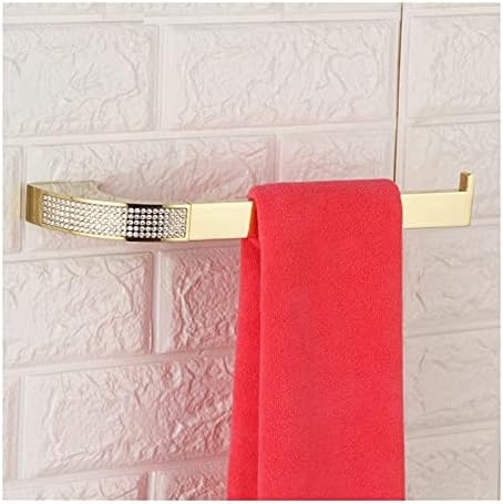 Beautiful Copper Crystal Towel Rail Long-Lasting Bathroom Towel Holder