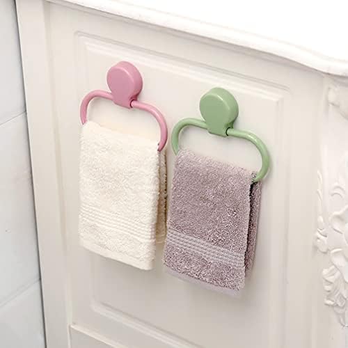 POPETPOPTowel Ring Compact Durable Hand Towel Holder for Bathroom Kitchen