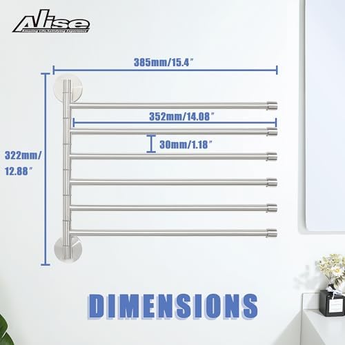 Alise 6-Bar Towel Rail