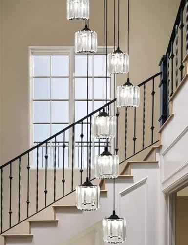 Dongao Duplex Spiral Hanging Chandelier