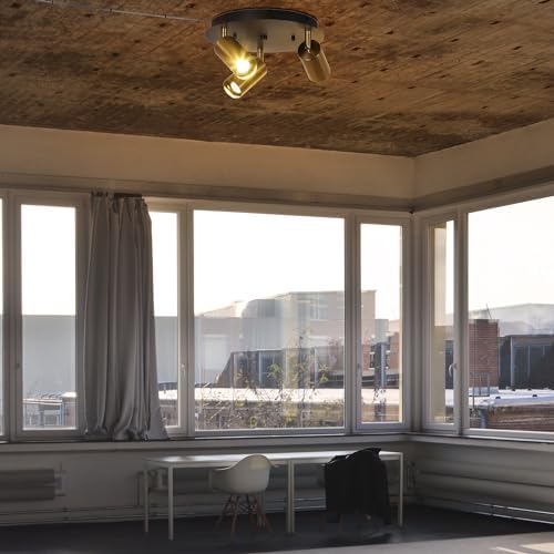 Adjustable Ceiling Spotlight with Color Changing RGB