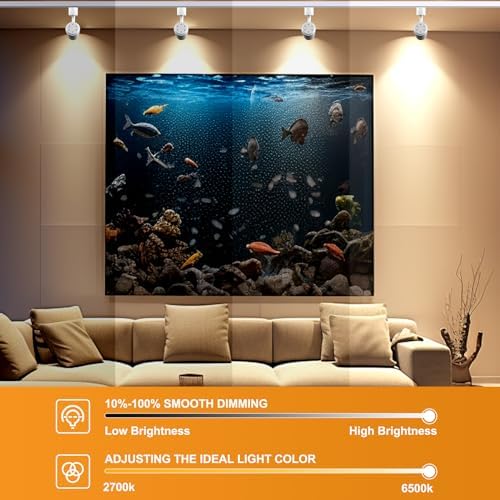 2700K-6500K Adjustable Track Lighting