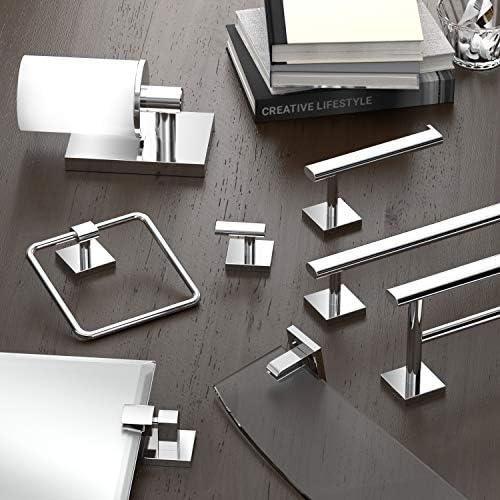 Gatco 4052 Elevate Towel Ring 613 Chrome Overflow System