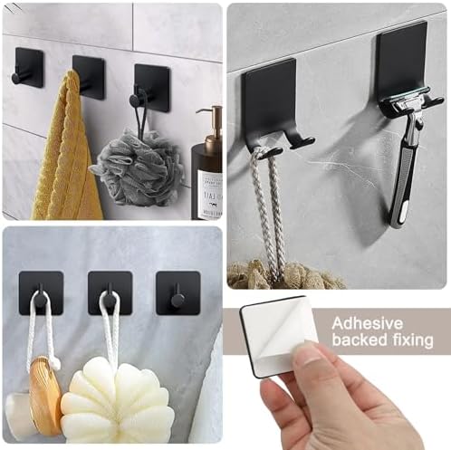 7-Piece Bathroom Towel Holder Set