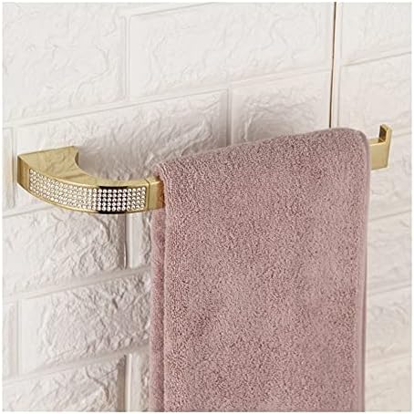 Beautiful Copper Crystal Towel Rail Long-Lasting Bathroom Towel Holder