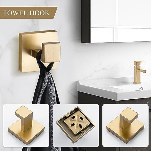 TURS 4-Piece Bath Towel Bar Set for Modern Bath Design