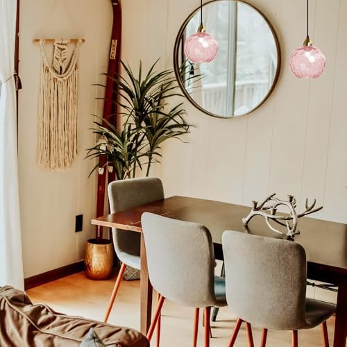 Adjustable Pink Track Lighting for Kitchen