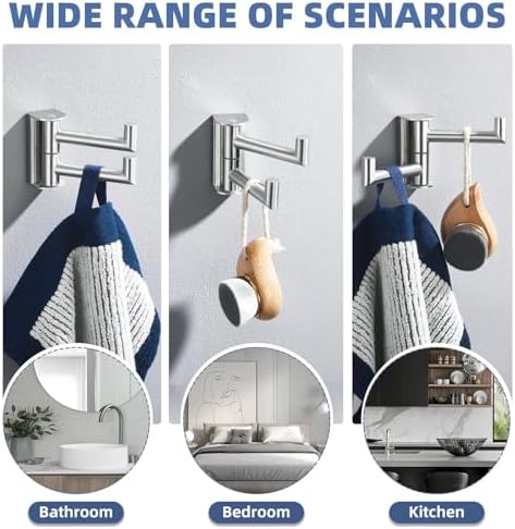 Angle Simple Swivel Towel Hook