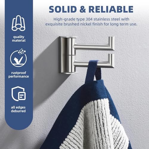 Angle Simple Swivel Towel Hook