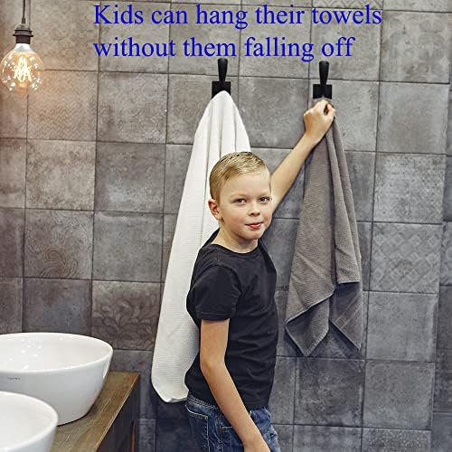 Stylish Heavy Duty Towel Hooks Set for Home Travel Use