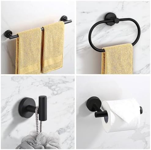 7-Piece Bathroom Towel Holder Set