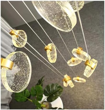 Modern Long Crystal Chandelier