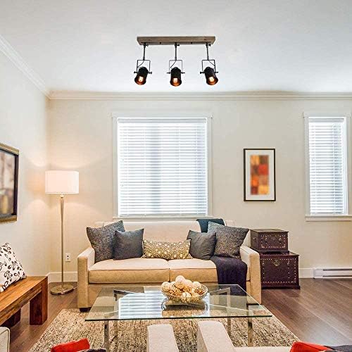 Stylish Adjustable Farmhouse Track Lighting