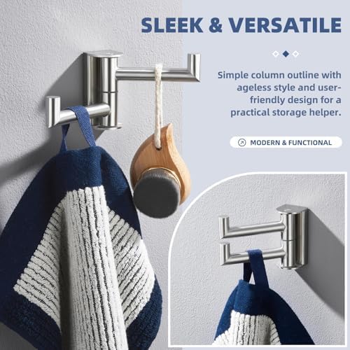 Angle Simple Swivel Towel Hook