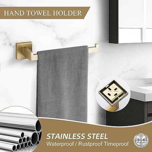 TURS 4-Piece Bath Towel Bar Set for Modern Bath Design