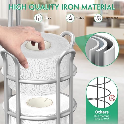 TomCare Toiletries Holder with Shelf - Durable and Easy to Use