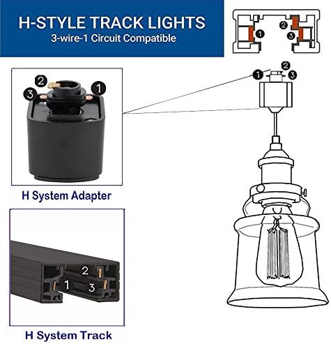 Kiven H-Track Lighting Pendant tantential