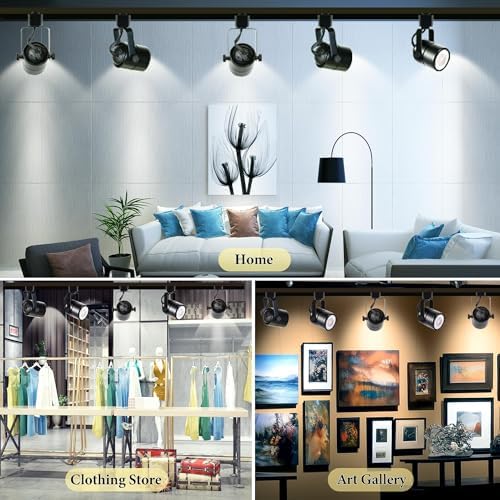 Dimmable GU10 Track Lighting Kit 12-Piece