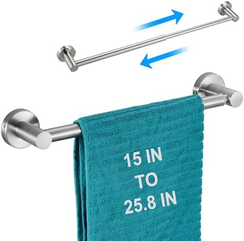 Stylish Extendable Bath Towel Bar