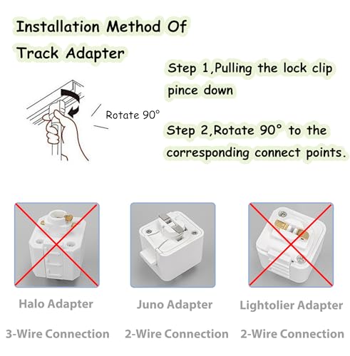 Adjustable tilting track lighting