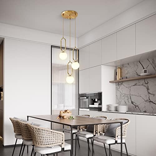 Chic 3-Light Globe Pendant Light