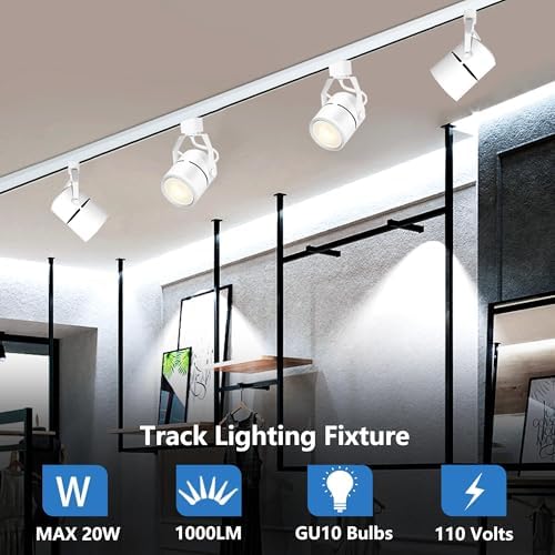 Bravsekai LED Track Lighting Kit