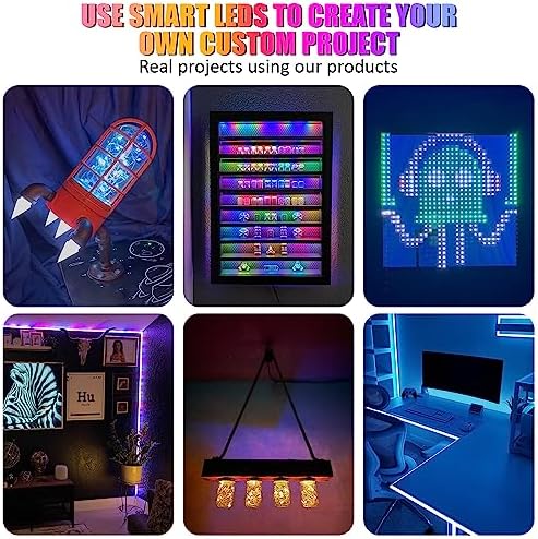 Wi-Fi Smart LED Controller with Sound Reactive Technology WS281x SK6812 5V